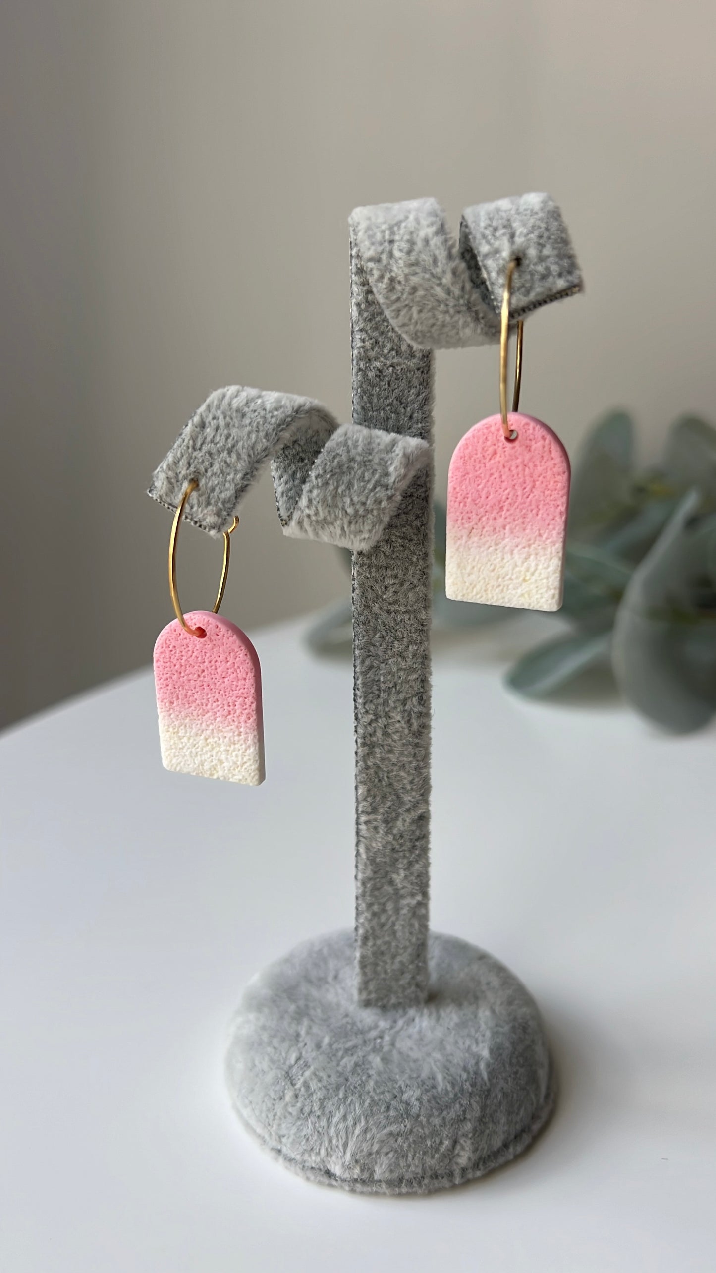 Rosy Veil Earrings