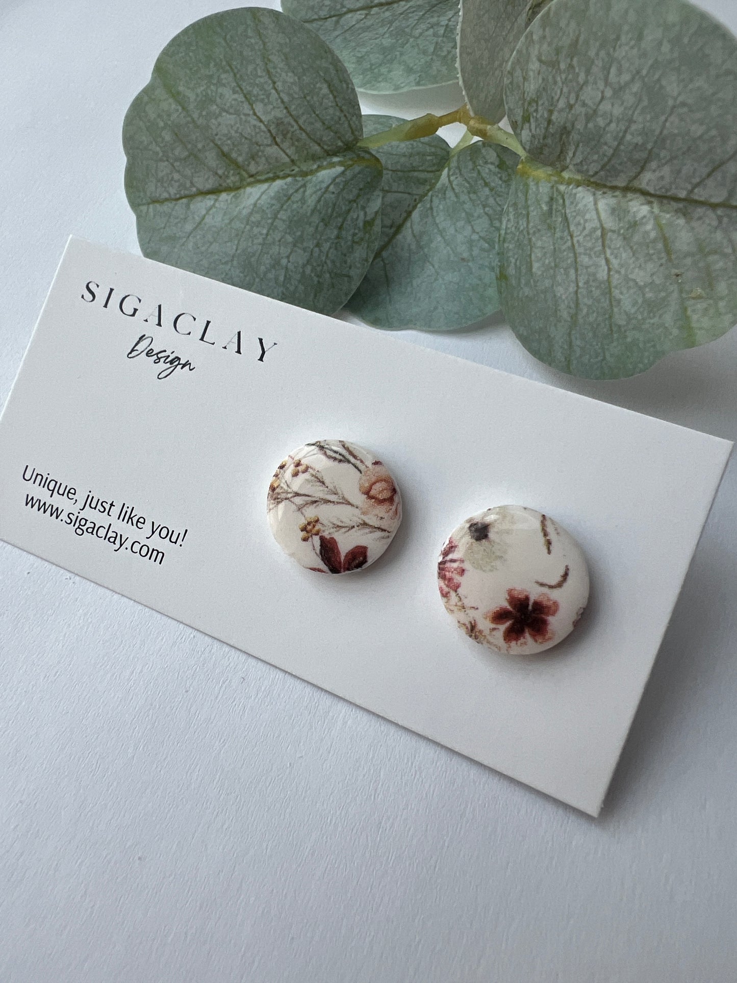 Floral Studs