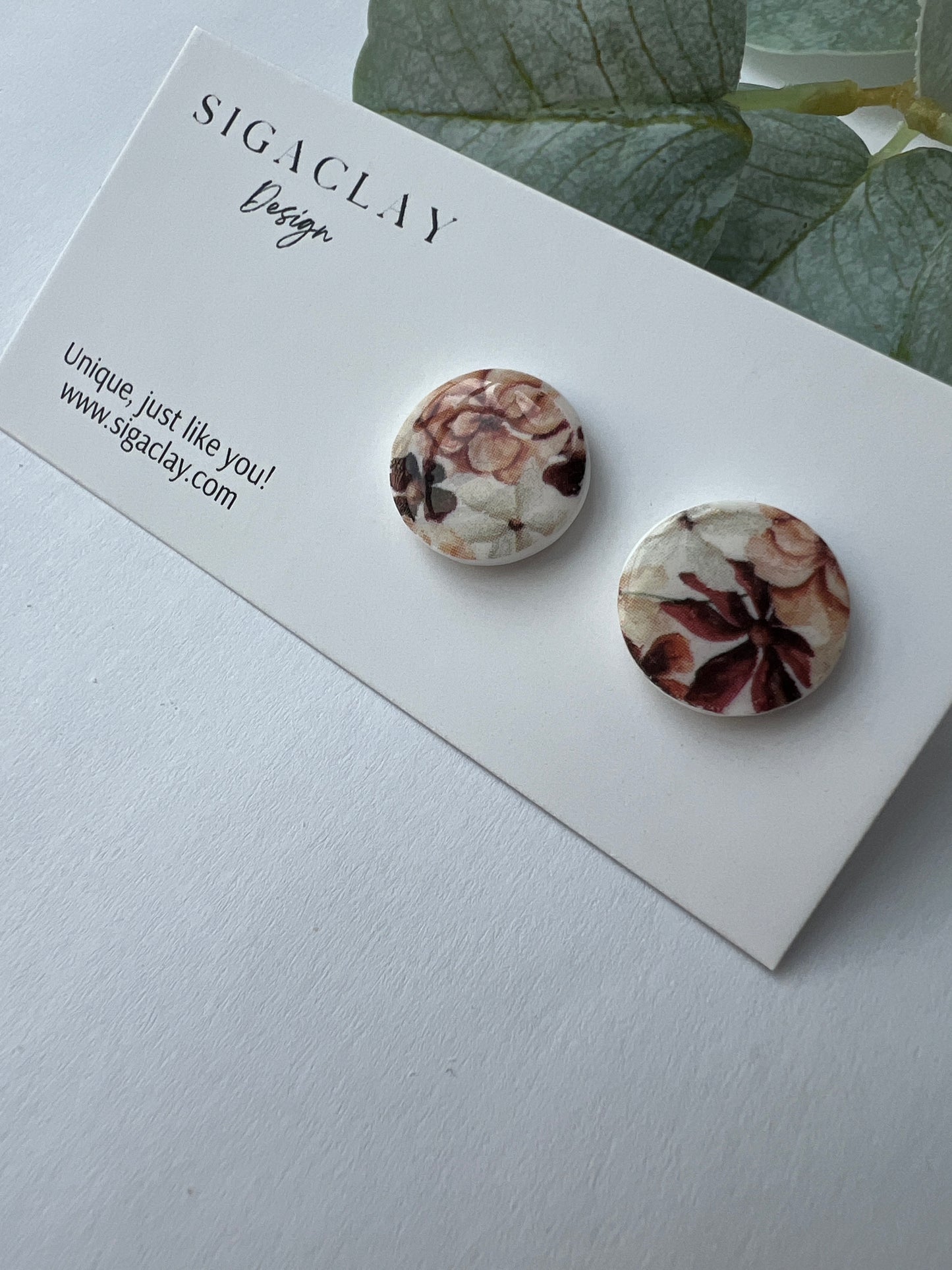 Floral Studs