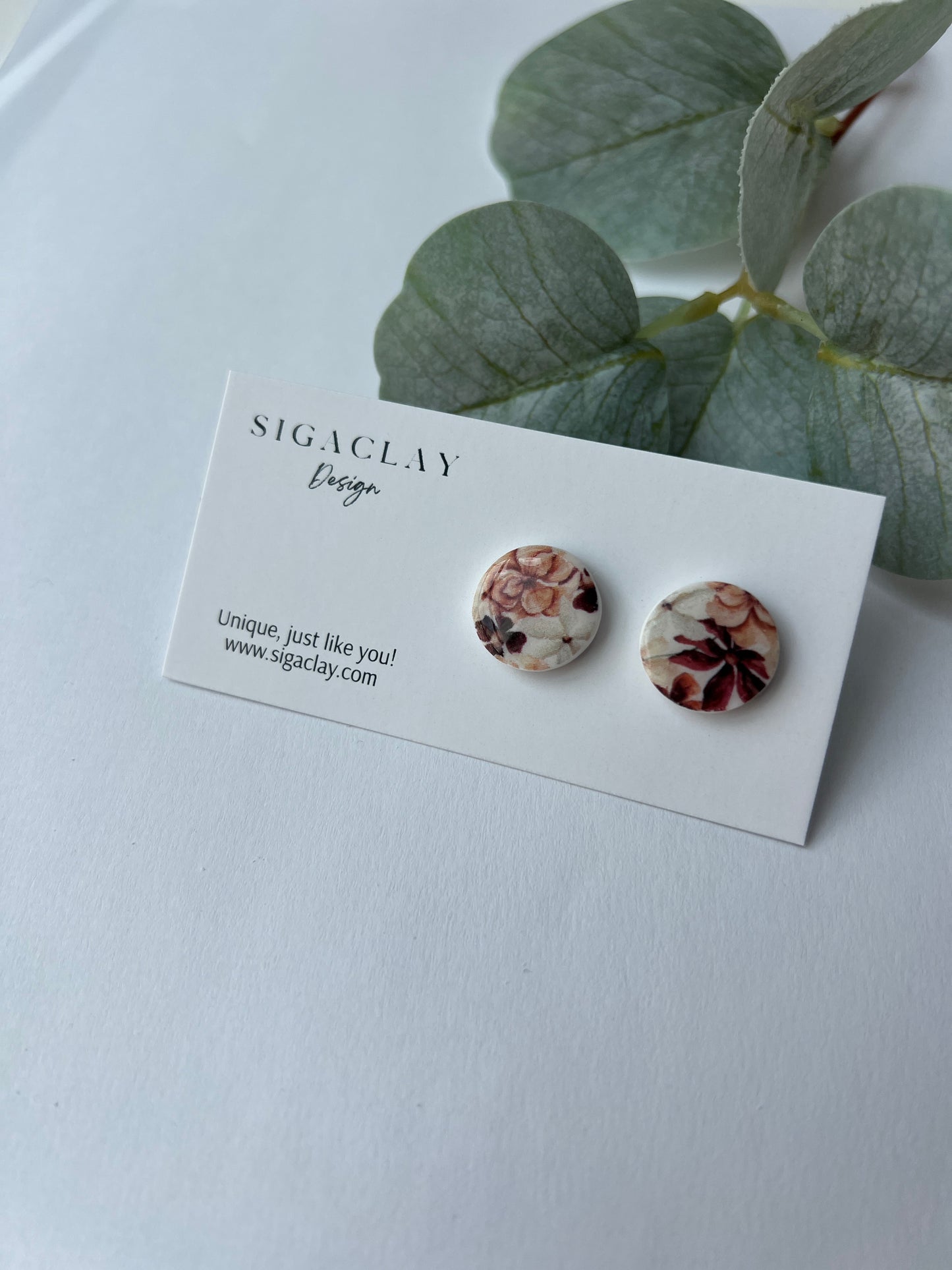 Floral Studs