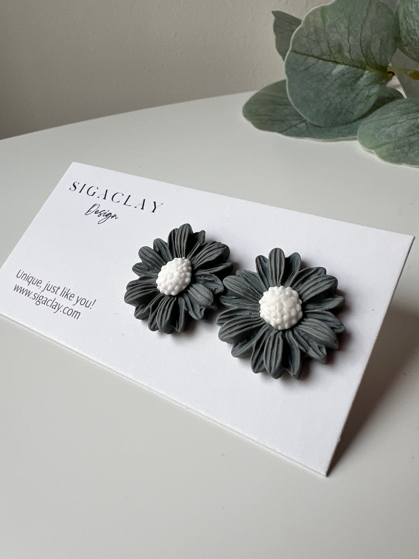 Earrings "Maxi Daisy"