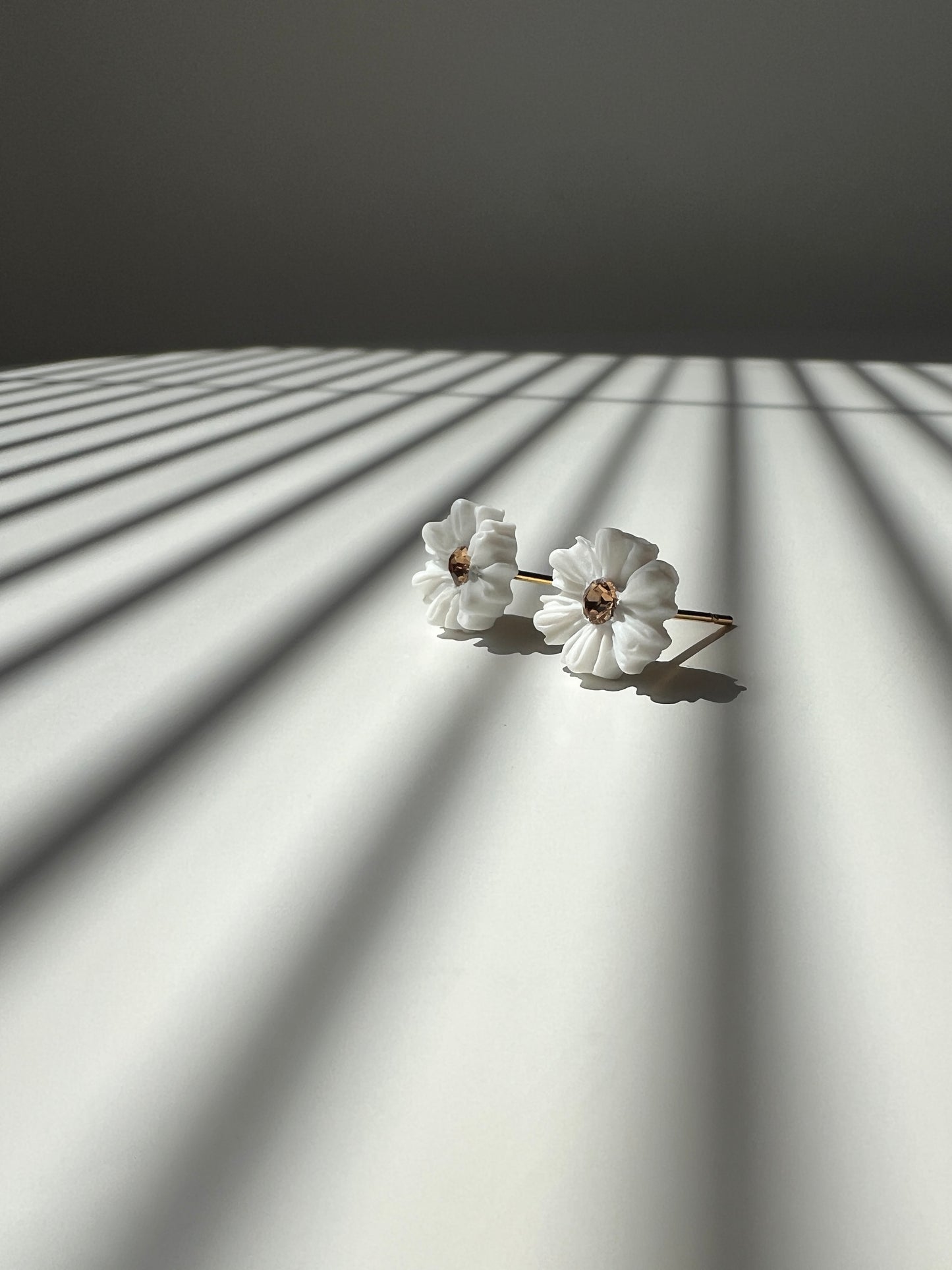 Daisies with a Champagne Gem