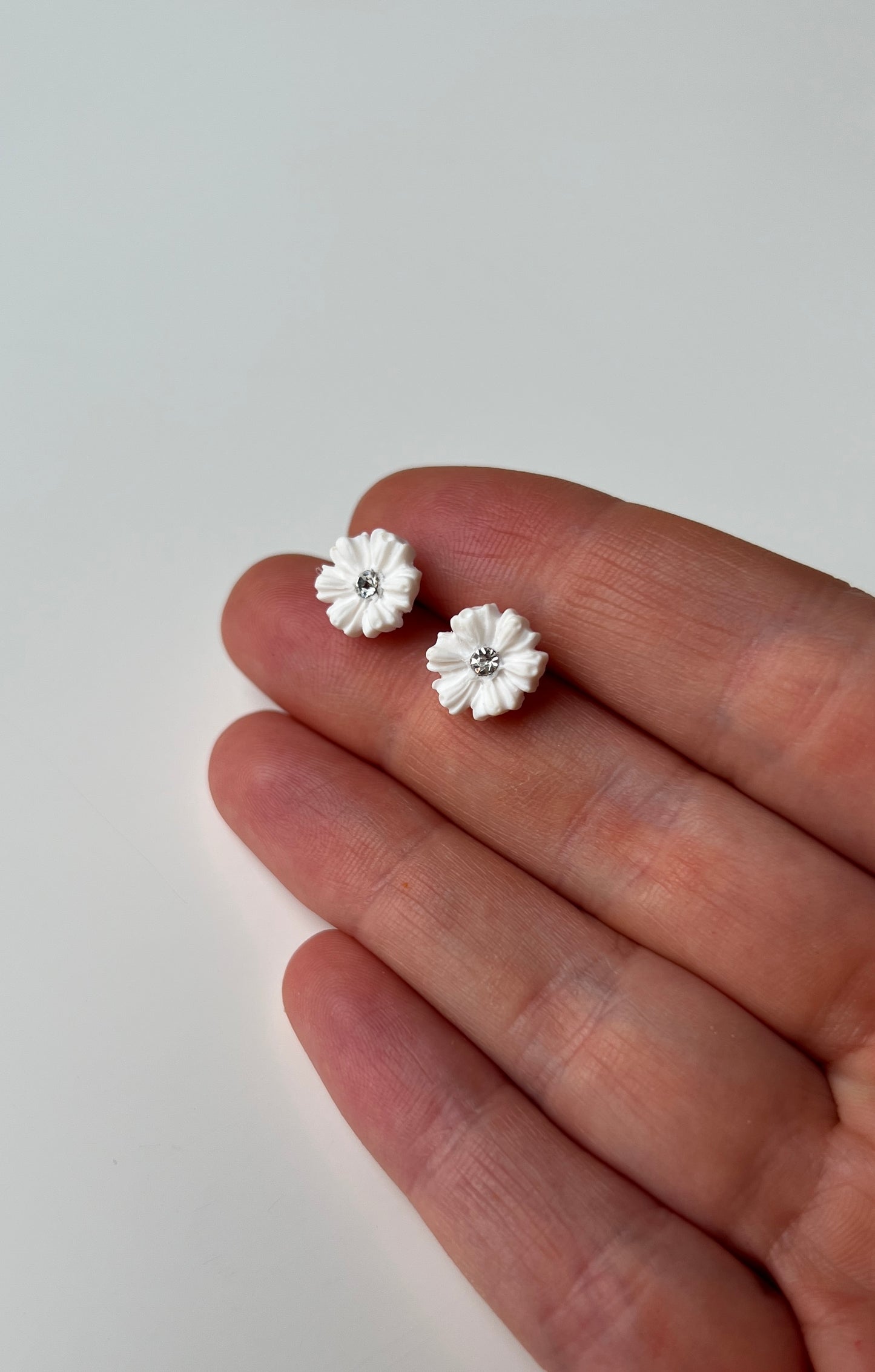 Daisies with a Small Silver Gem