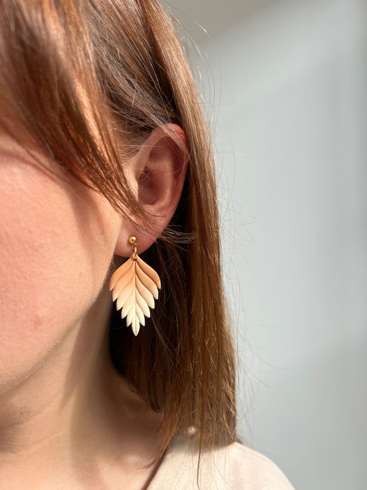 Earrings "LEAVES" I