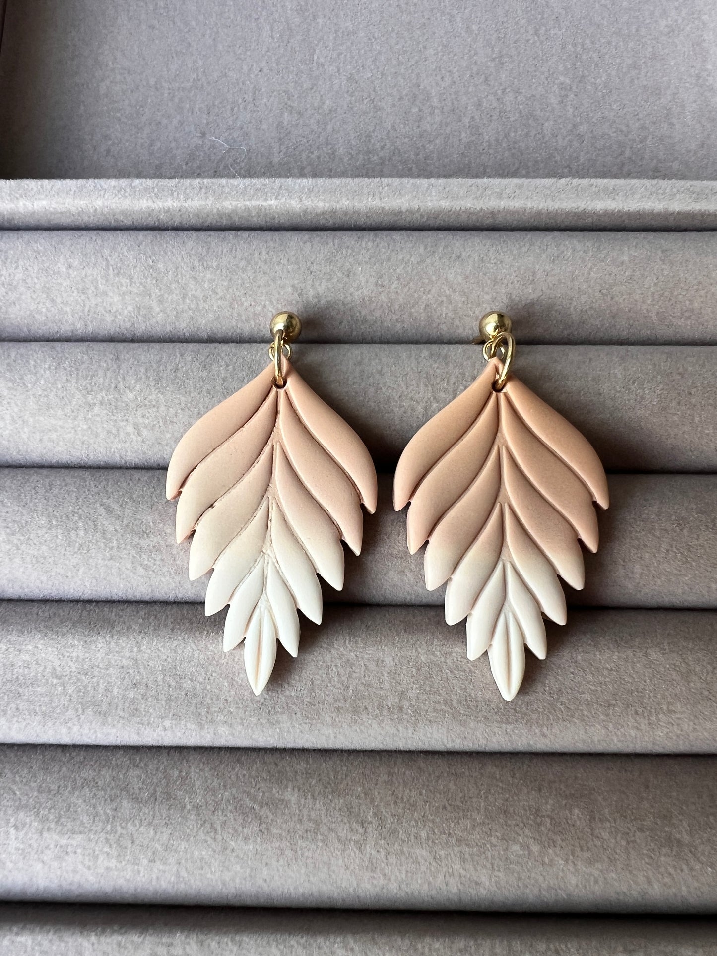 Earrings "LEAVES" I