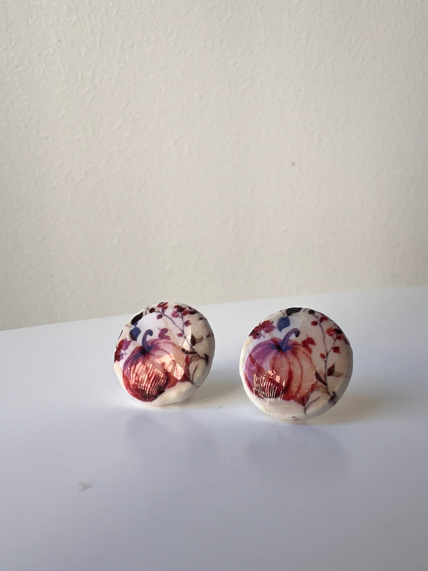 Earrings "Pumpkins"