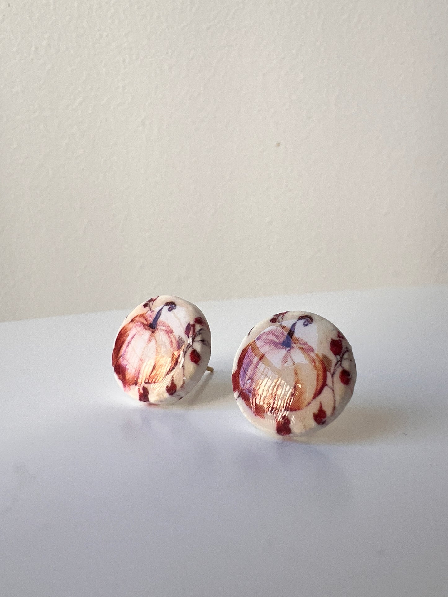 Earrings "Pumpkins"