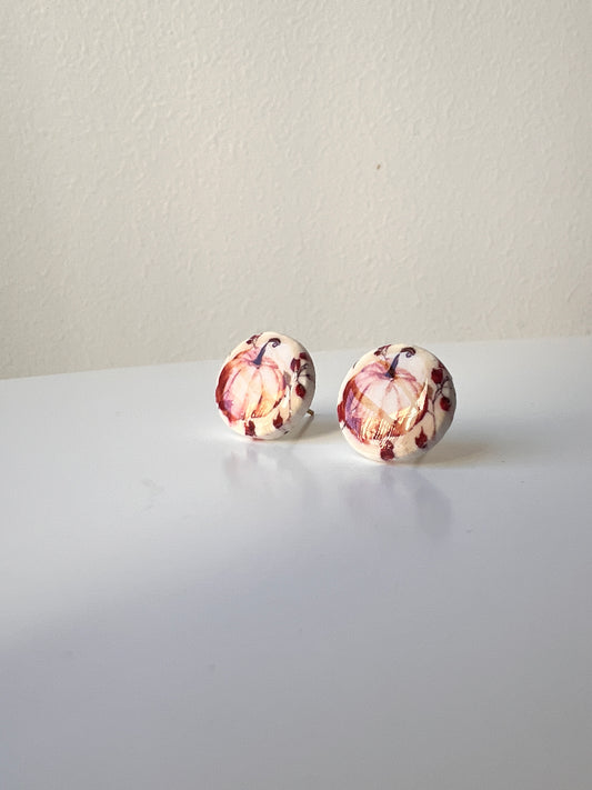 Earrings "Pumpkins"