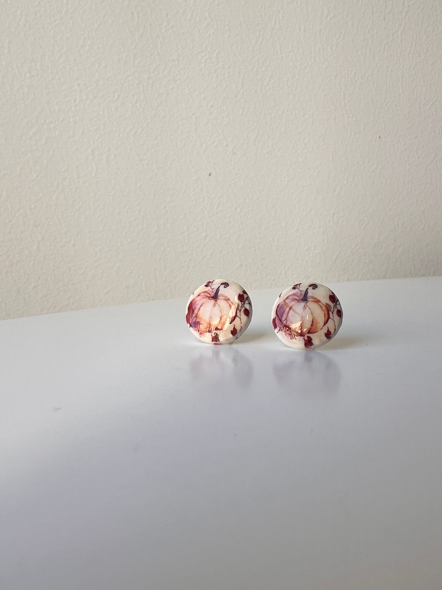 Earrings "Pumpkins"