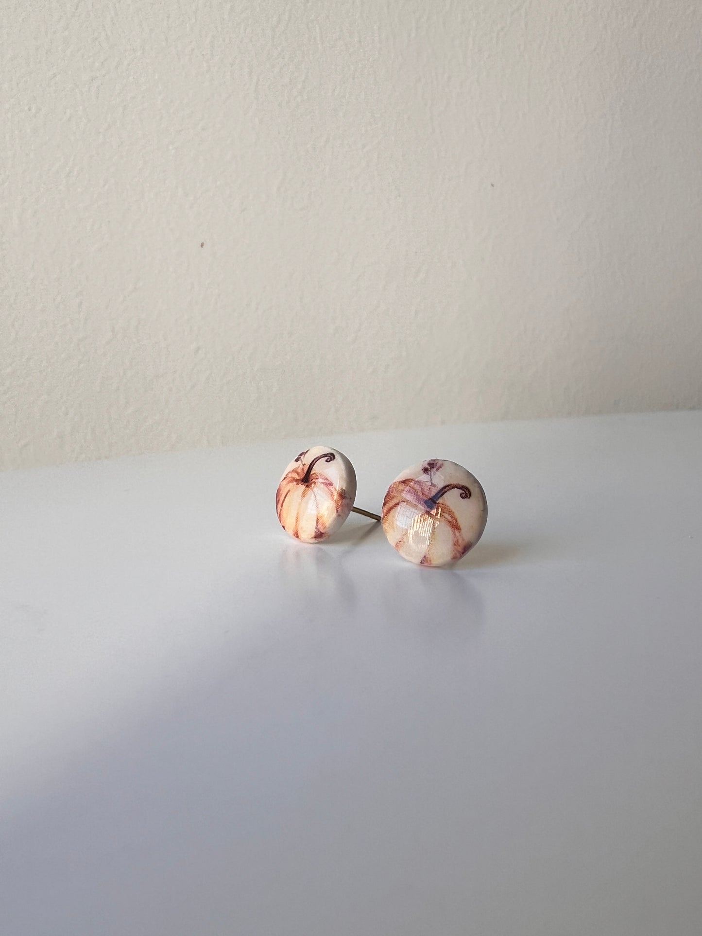Earrings "Pumpkins"