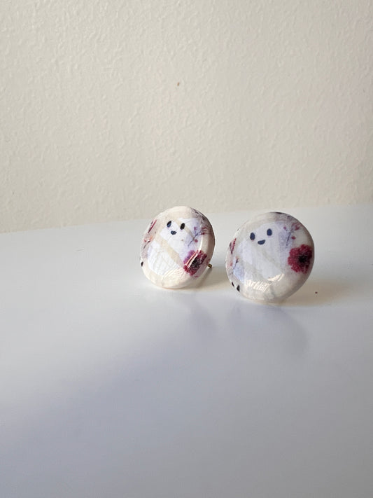 Earrings "Little ghosts"