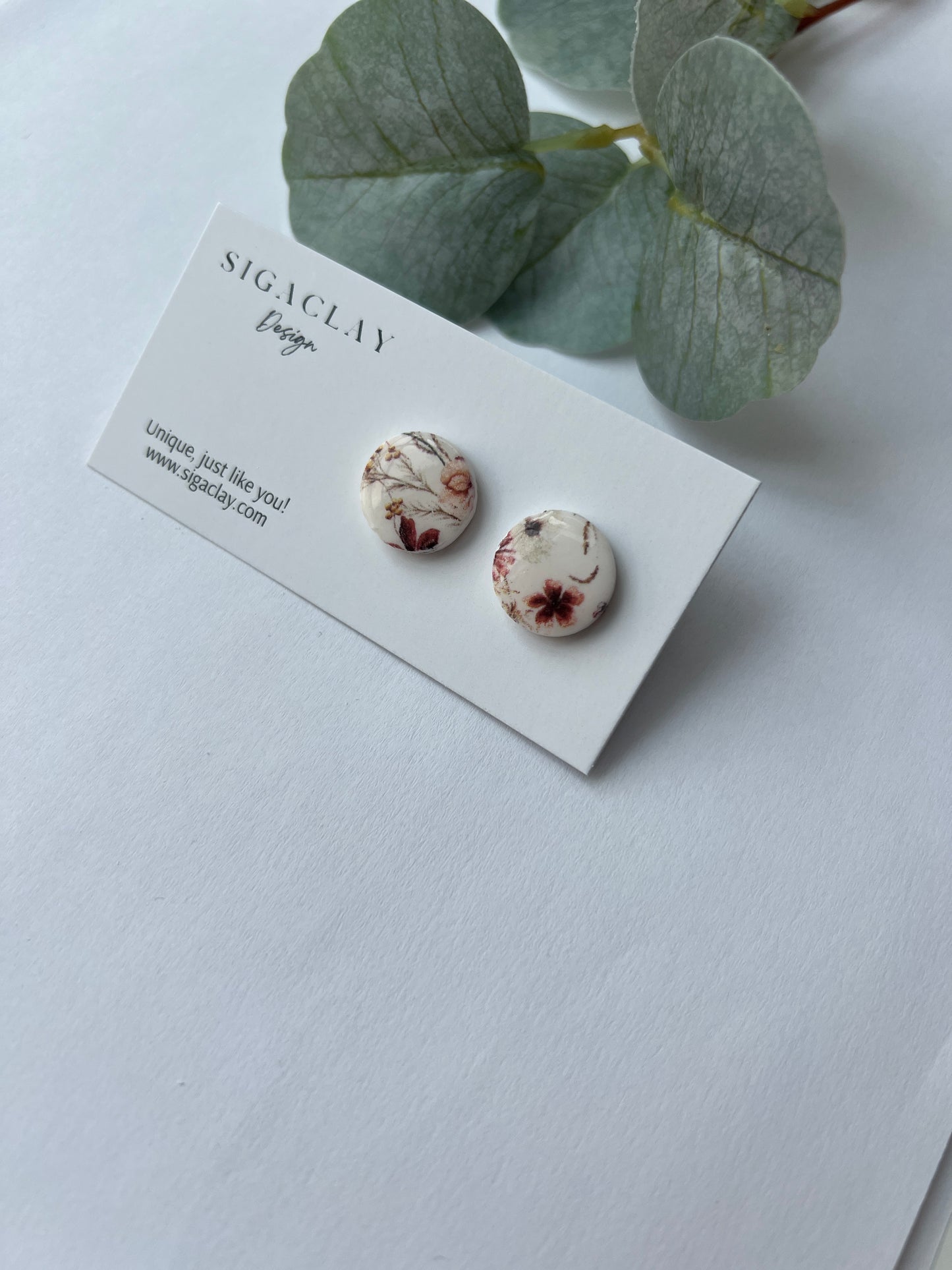 Floral Studs