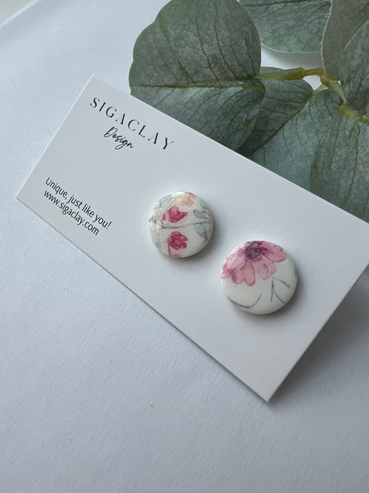 Floral Studs
