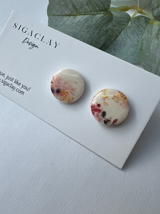 Floral Studs