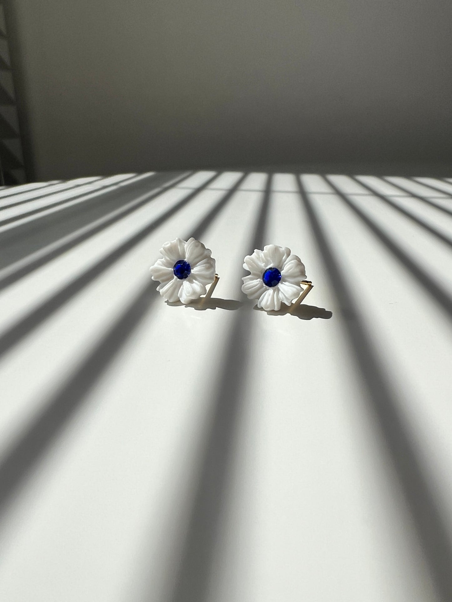 Daisies with a Blue Gem