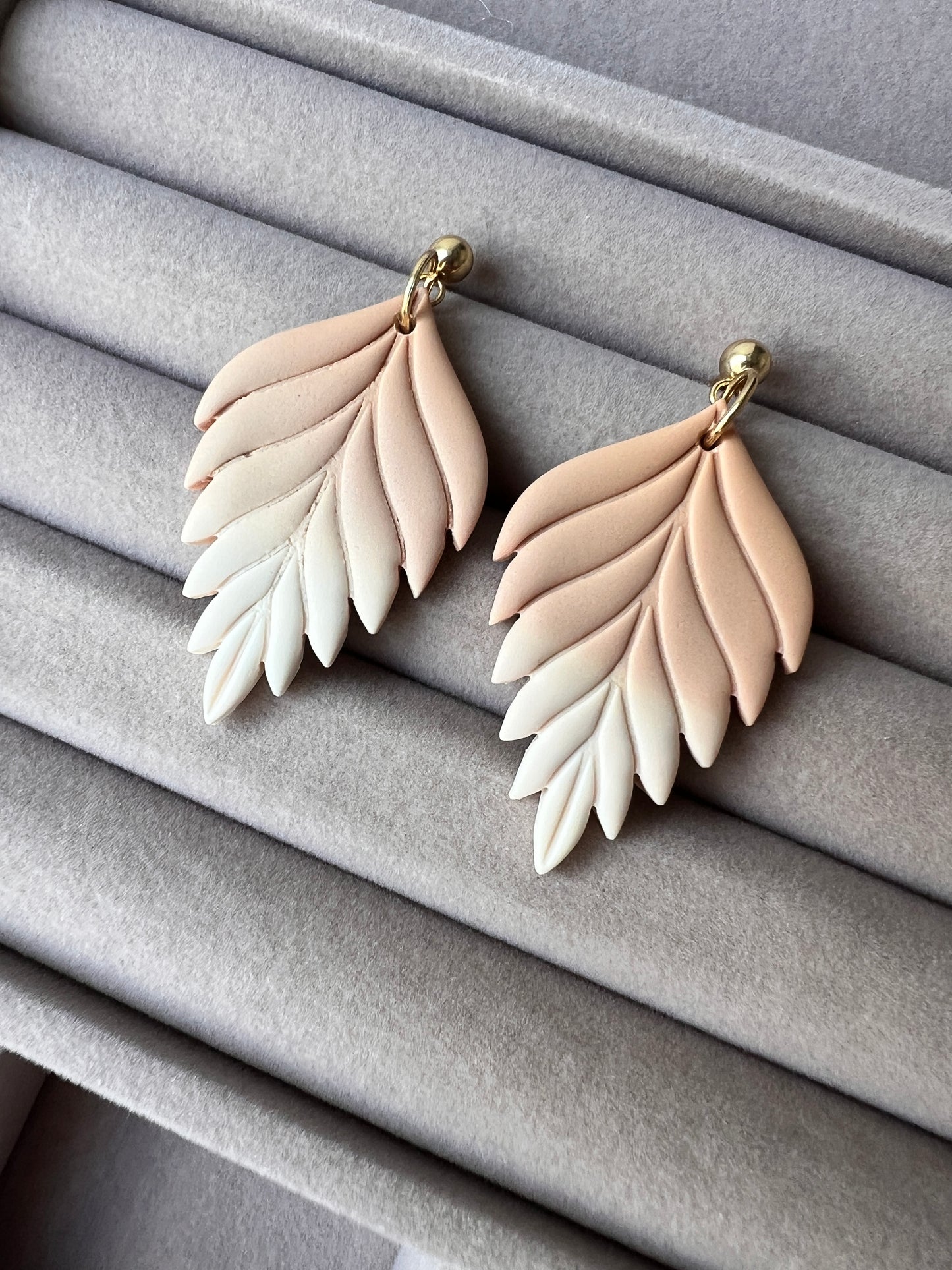 Earrings "LEAVES" I
