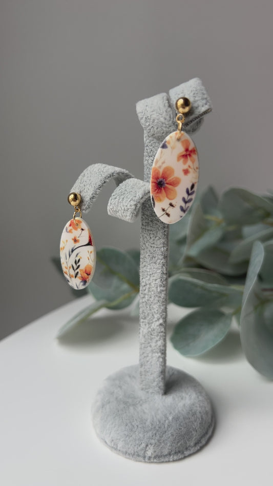 Vintage Petal Earrings